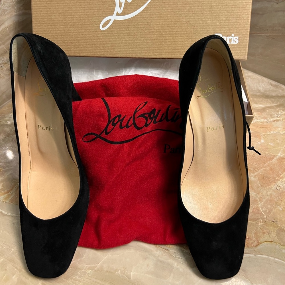 suede shoes block heel